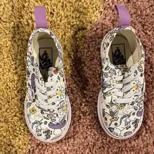 Toddler Unicorn VANS (never worn)